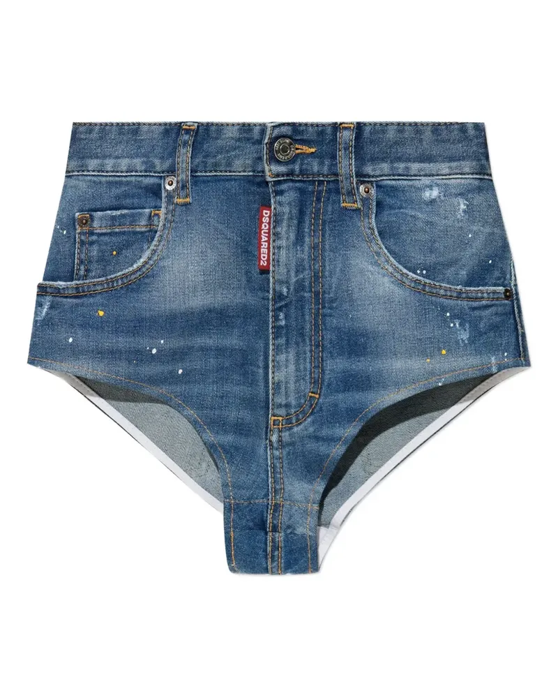 Dsquared2 x Better Pocket Jeans-Shorts - Blau Blau