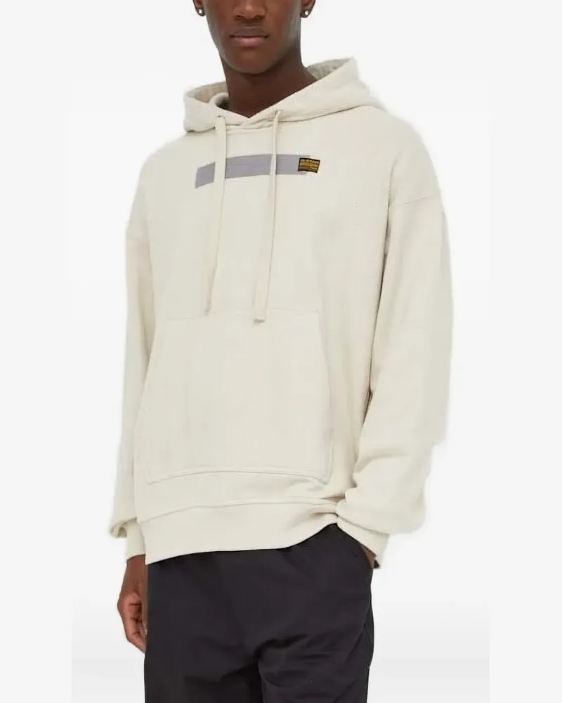 G-STAR RAW Pullover mit Fischgrätenmuster - Nude Nude