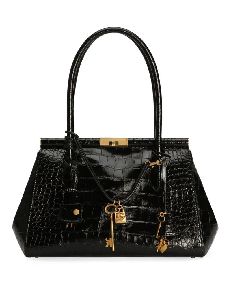 Dolce & Gabbana Marlene Handtasche - Schwarz Schwarz