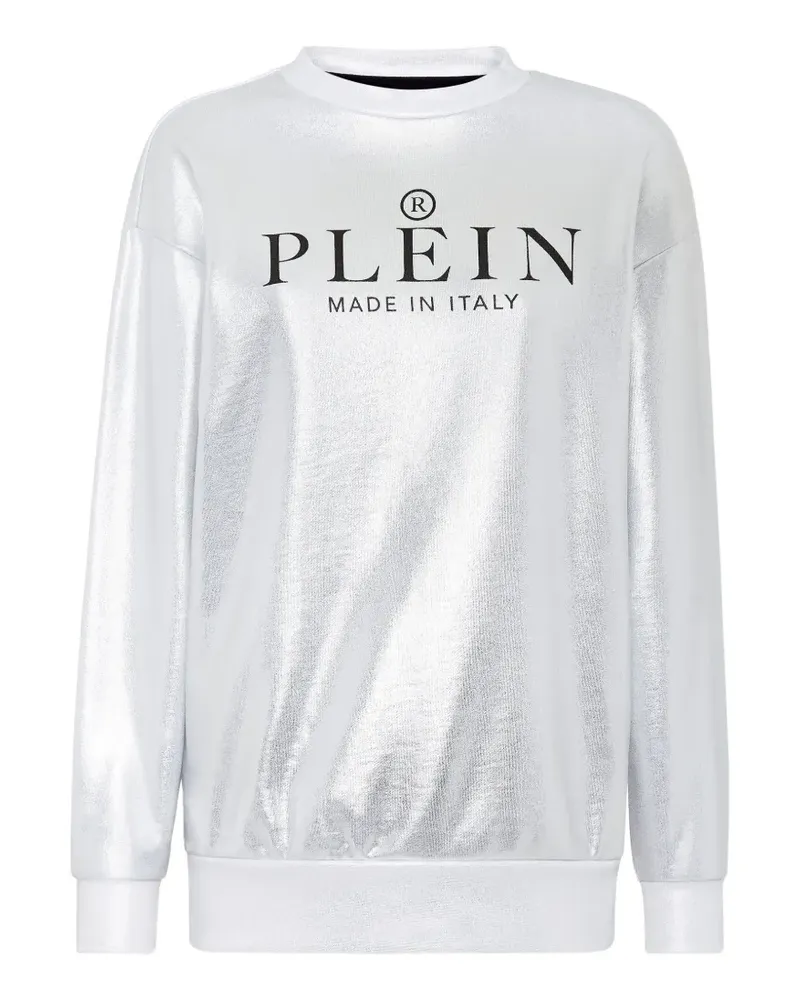 Philipp Plein Iconic Plein Sweatshirt - Silber Silber