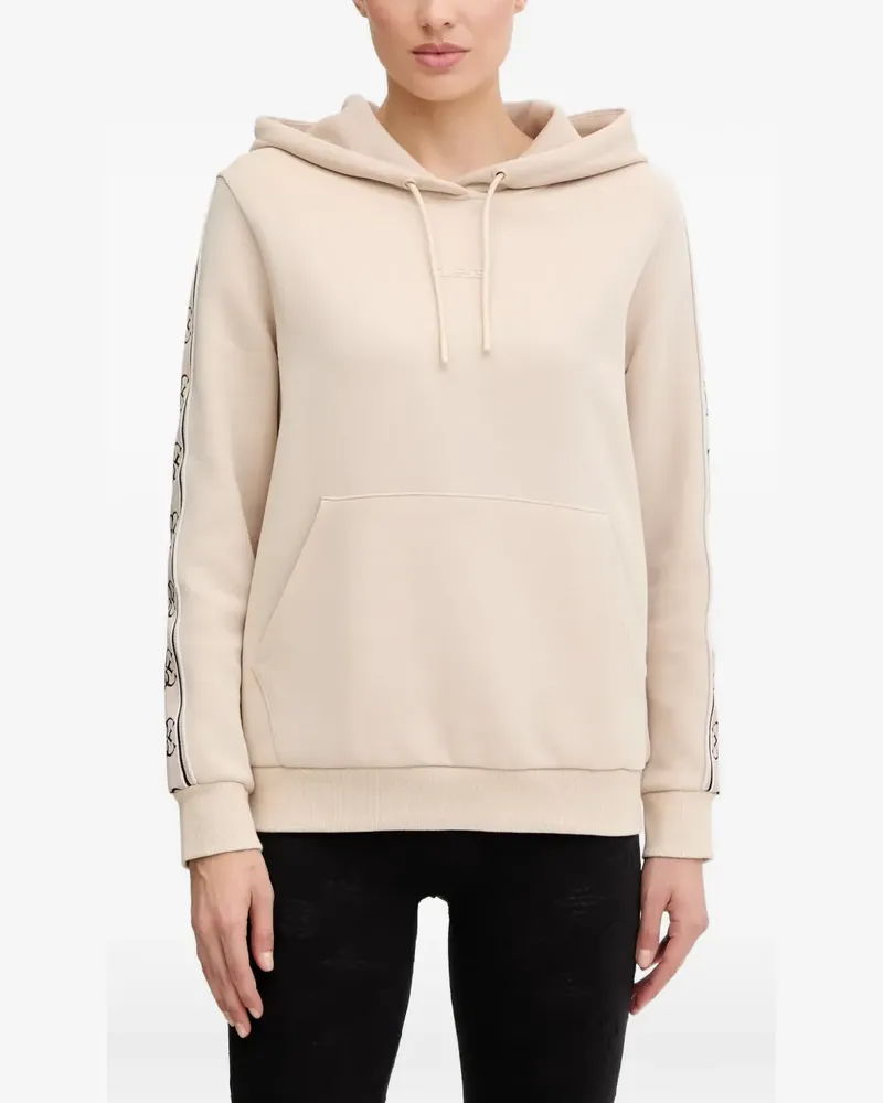 Guess Hoodie mit Streifen - Nude Nude