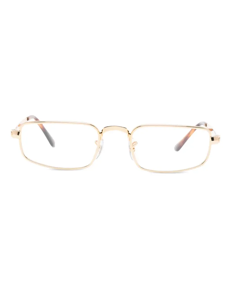 Ray Ban x A$AP Rocky Sonnenbrille mit eckigem Gestell - Gold Gold