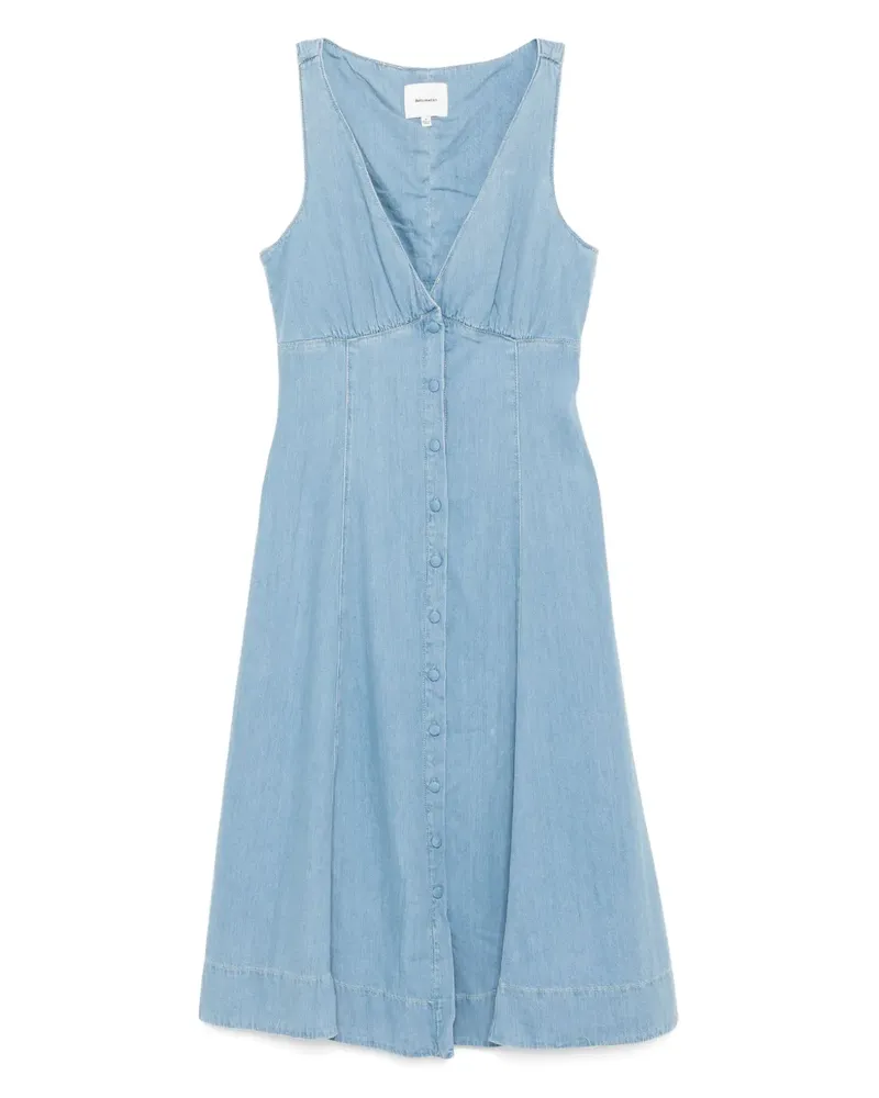 Reformation Sebastien Kleid - Blau Blau