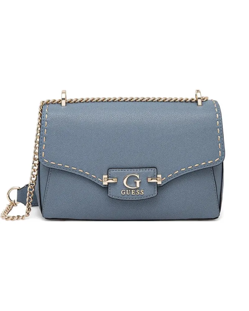 Guess Handtasche mit Klappe - Blau Blau