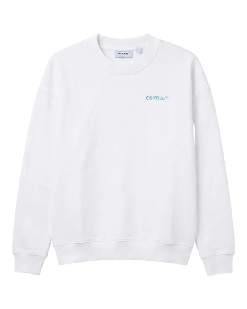 OFF-WHITE Arrows-print cotton sweatshirt - Weiß Weiß