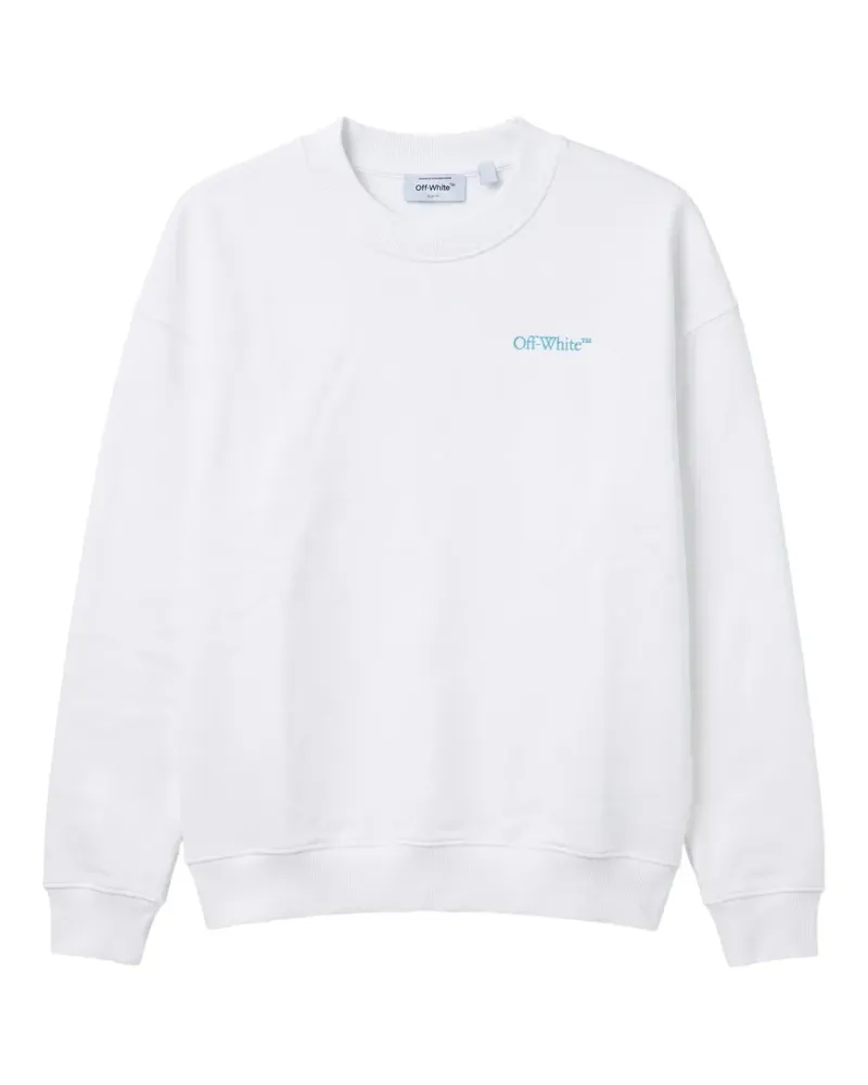 OFF-WHITE Sweatshirt mit Pfeil-Print - Weiß Weiß