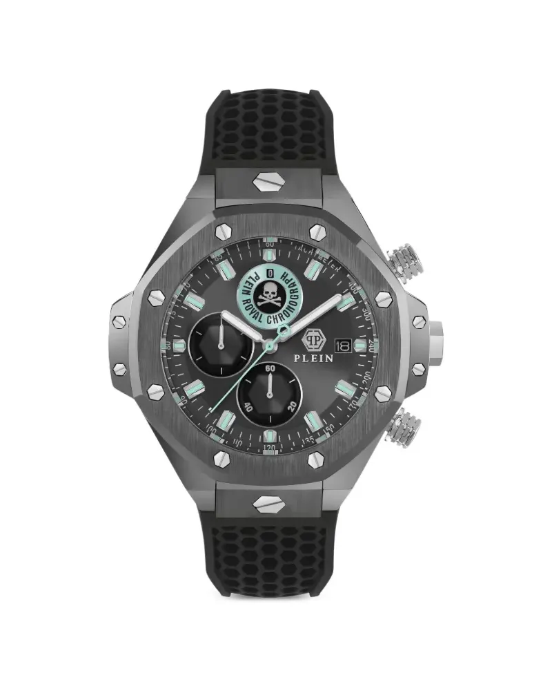 Philipp Plein Chrono Royal 46mm - Schwarz Schwarz
