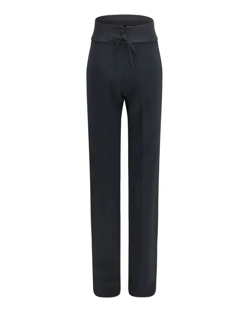 Ermanno Scervino Hose mit hohem Bund - Schwarz Schwarz