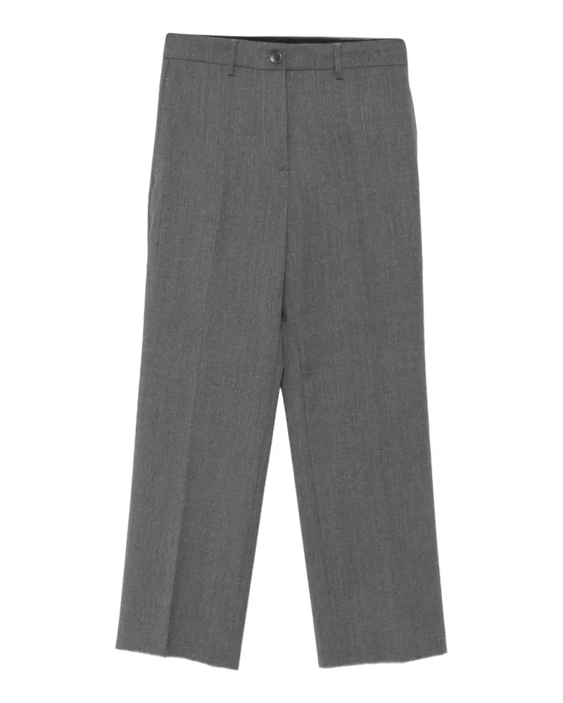 Seventy Klassische Hose mit Bügelfalten - Grau Grau