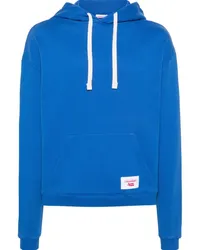 Charles Jeffrey Loverboy Ears Hoodie aus Baumwolle Blau