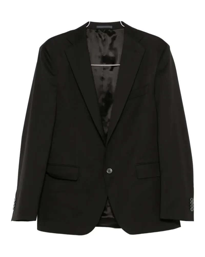 CENERE GB single-breasted suit - Schwarz Schwarz