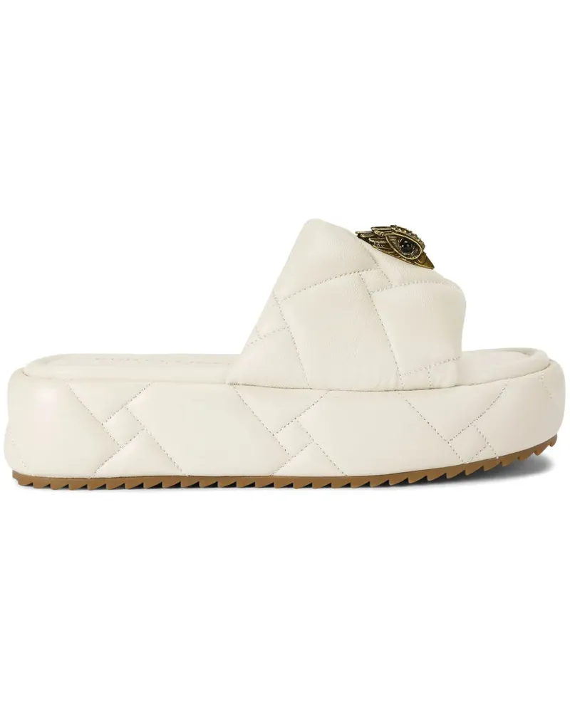 Kurt Geiger Kensington Pantoletten - Weiß Weiß