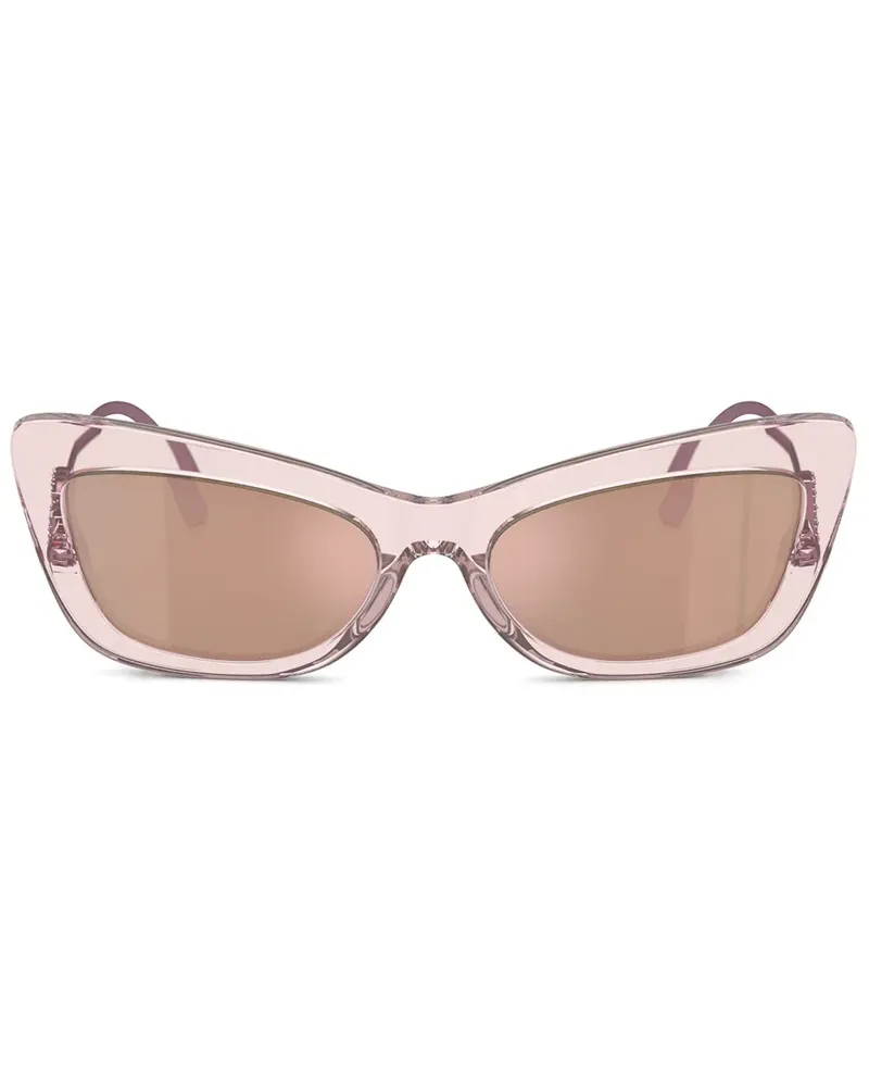 Dolce & Gabbana Cat-Eye-Sonnenbrille - Rosa Rosa