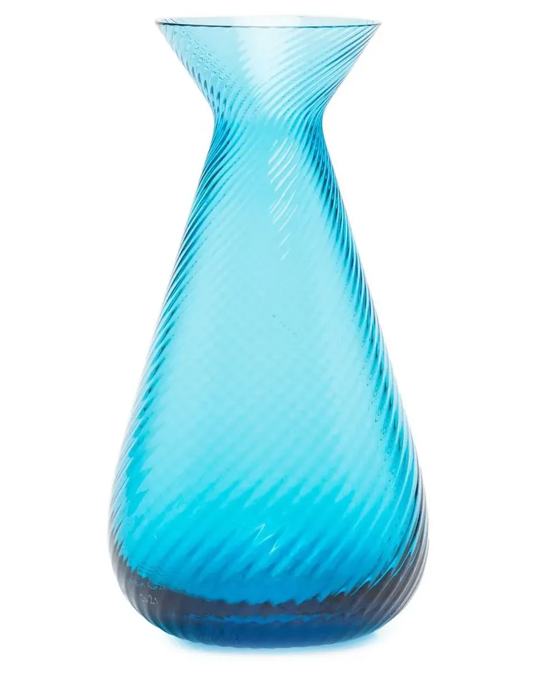 Venini Gemme Aquamare Vase 15,5 cm - Blau Blau