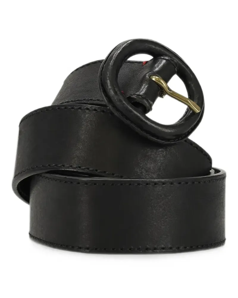 Fortela Pueblo leather belt - Schwarz Schwarz