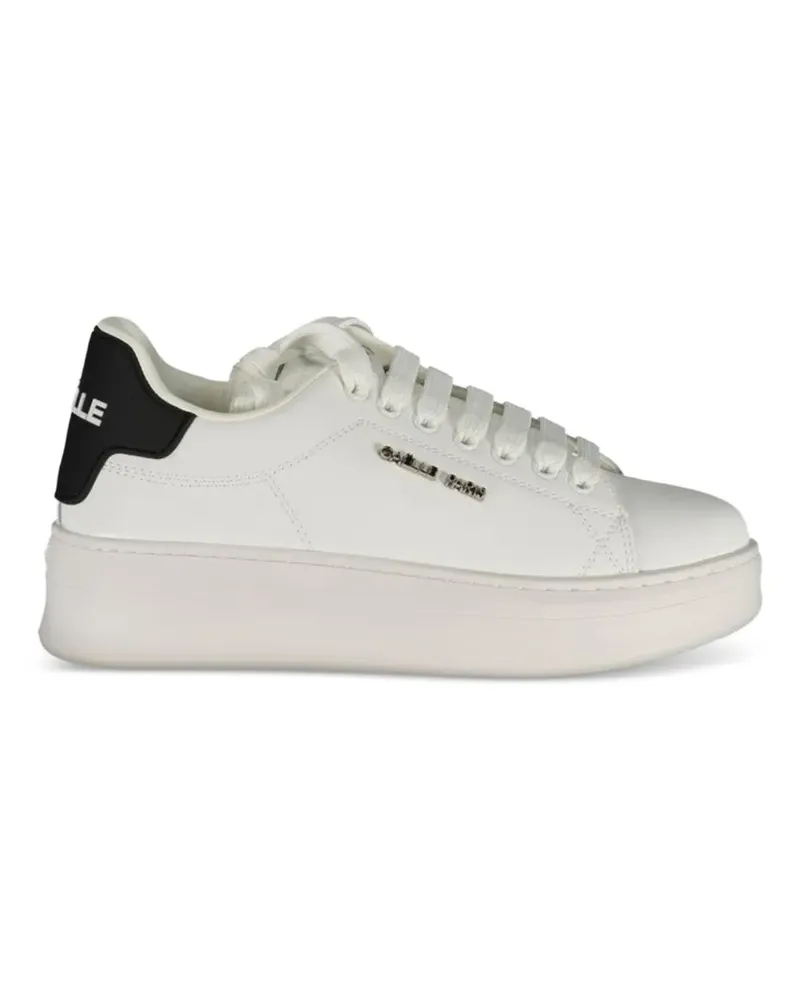 Gaëlle Bonheur Paris Sneakers mit Plateau - Weiß Weiß