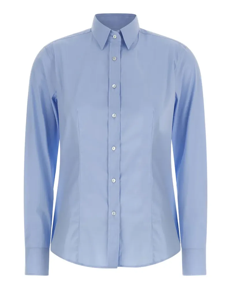 XACUS button-down long-sleeve shirt - Blau Blau