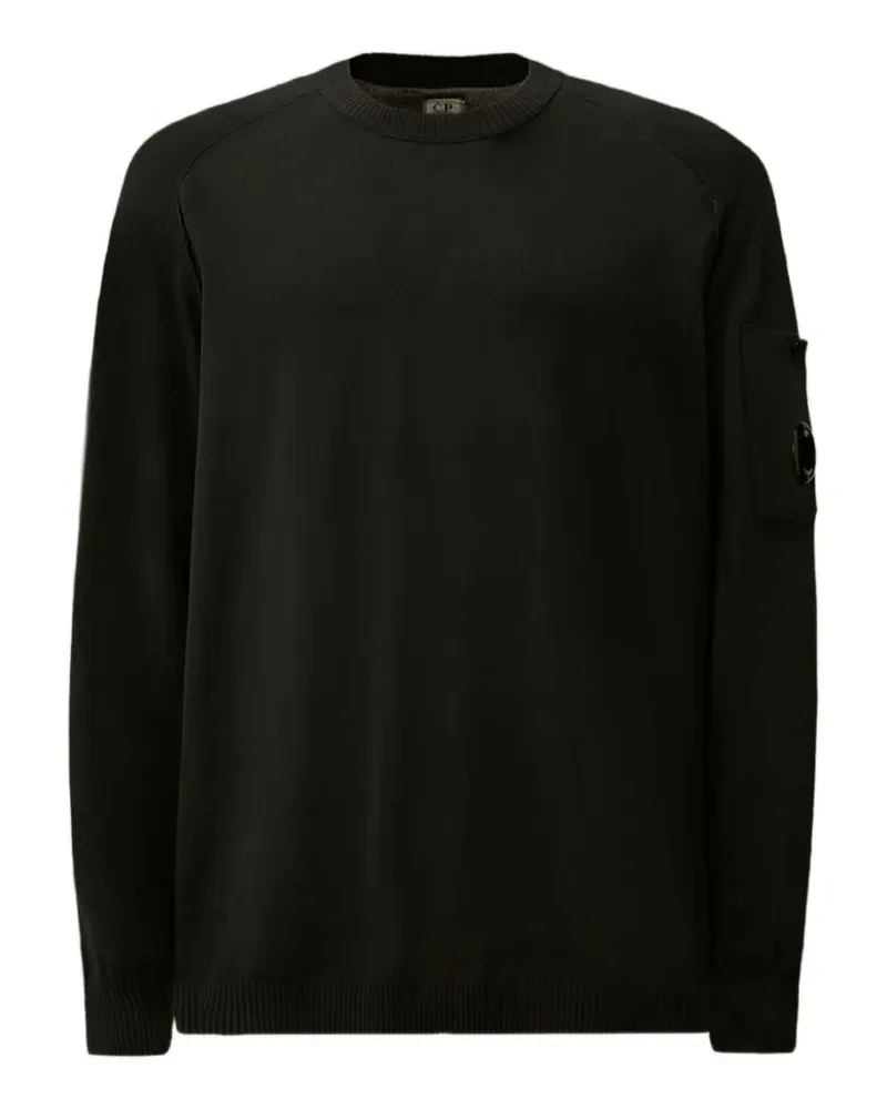 C.P. Company Pullover mit Rundhalsausschnitt - Schwarz Schwarz