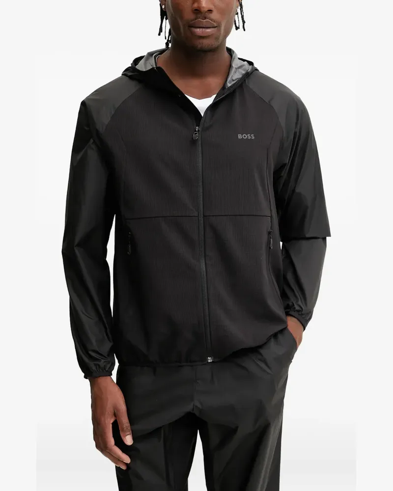 HUGO BOSS Kapuzenjacke mit Einsätzen - 001 001