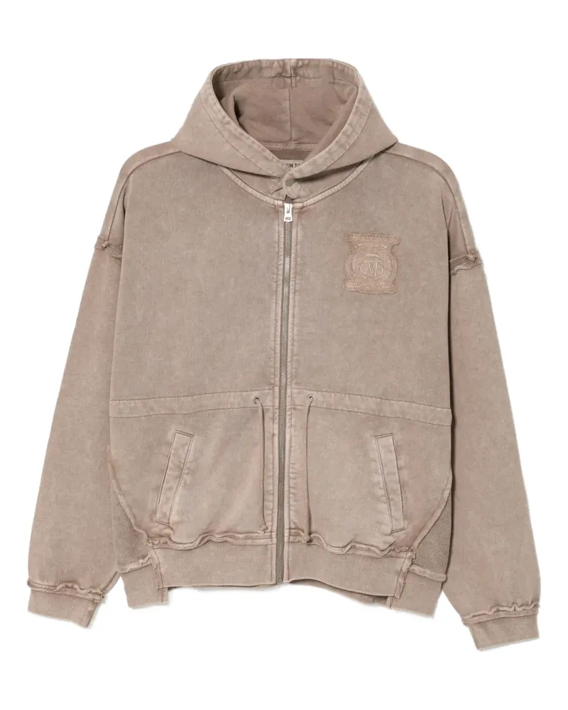 Musium Div. Hoodie mit Logo - Braun Braun