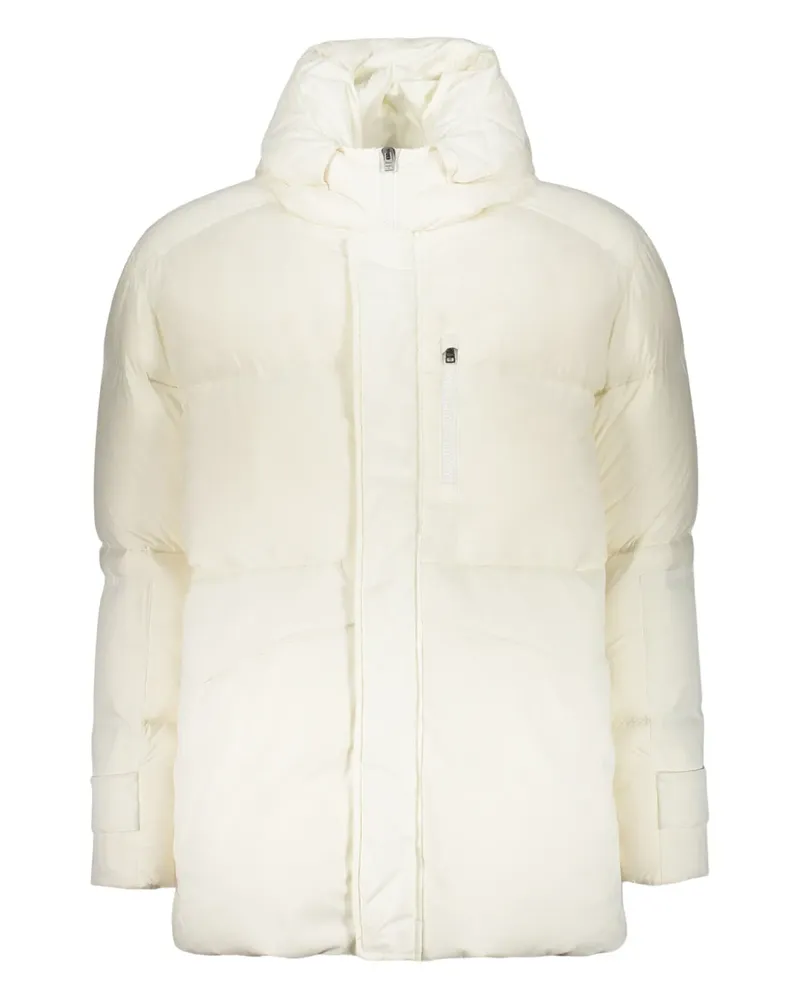 Herno Gefütterte Kapuzenjacke - Weiß Weiß