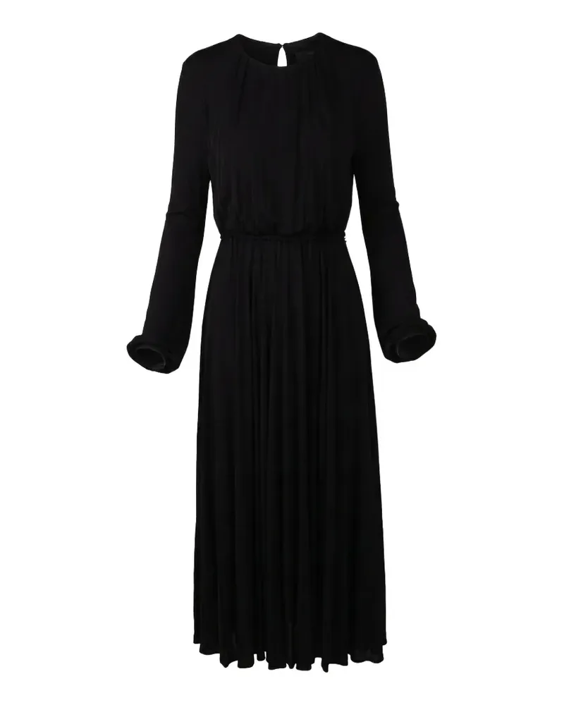 Valentino Garavani long-sleeve maxi dress - Schwarz Schwarz