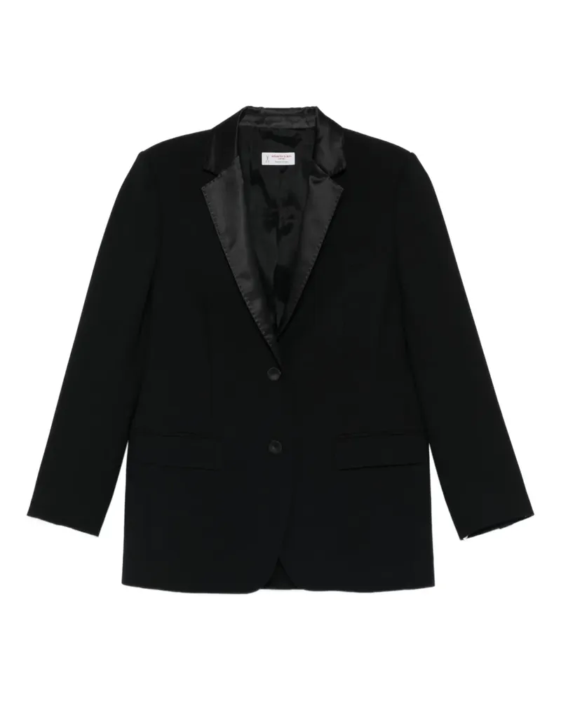 Alberto Biani single-breasted blazer - Schwarz Schwarz