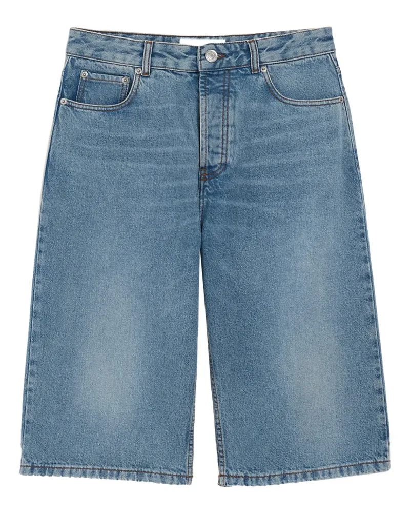 AMI Paris Bermudas im Five-Pocket-Design - Blau Blau