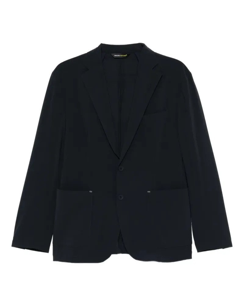 Manuel Ritz Langärmeliger Blazer mit Tasche - Blau Blau