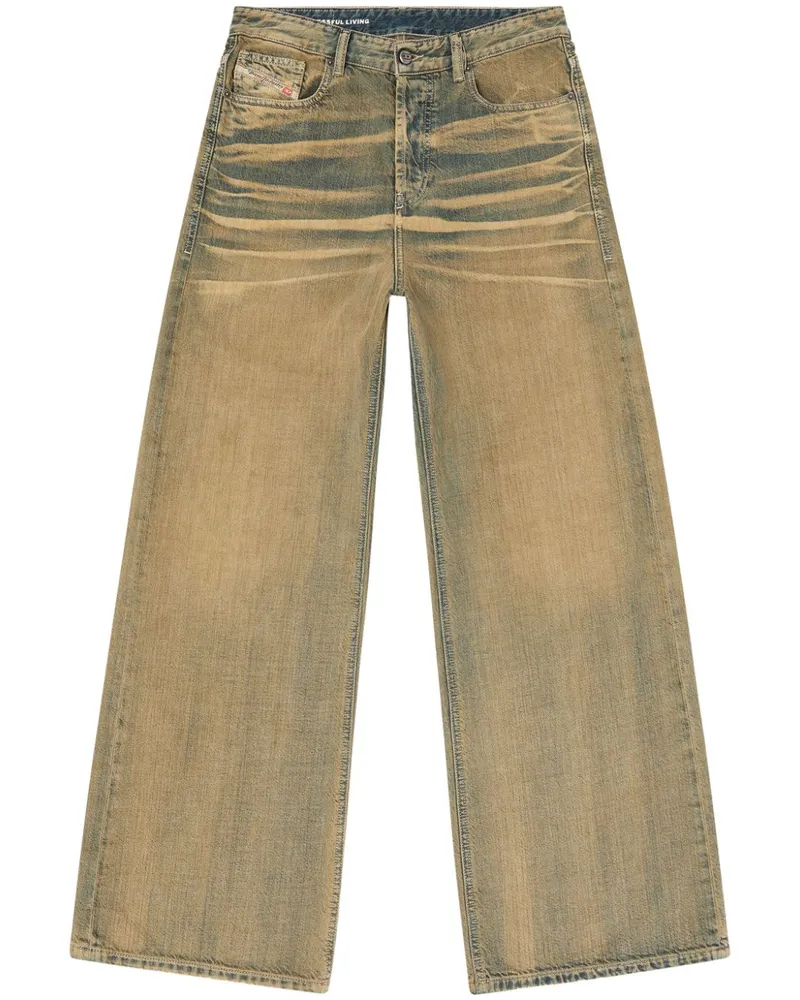 Diesel 1996 D-Sire Jeans mit weitem Bein - Blau Blau