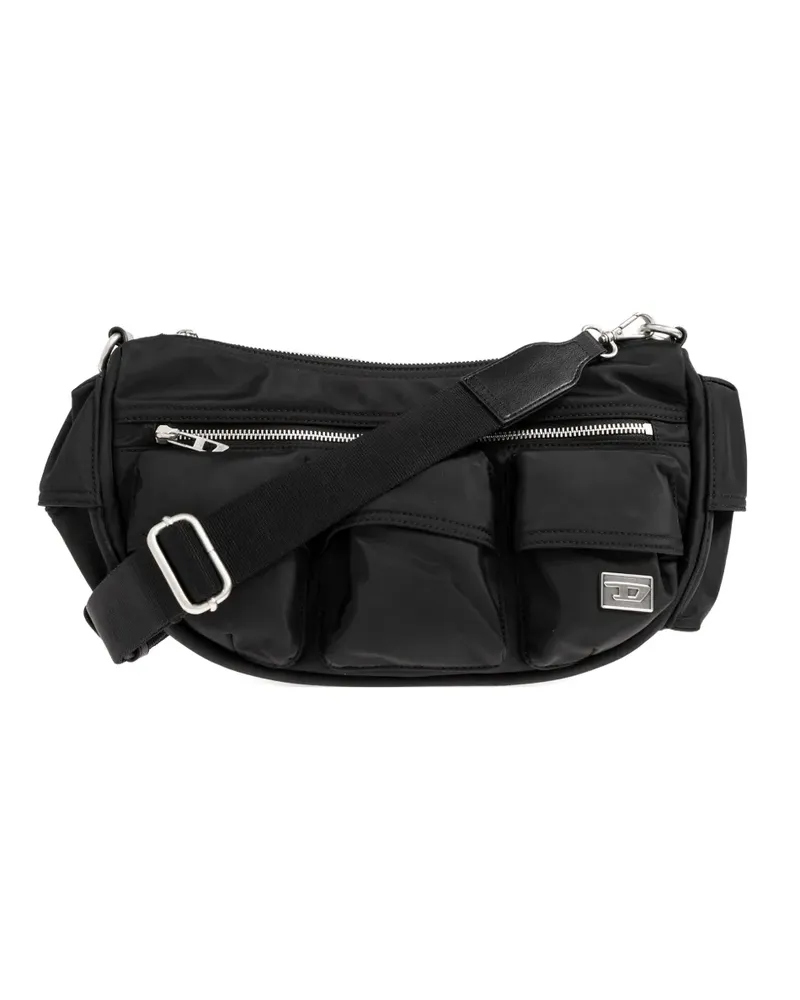 Diesel MULTI-PKTS shoulder bag - Schwarz Schwarz