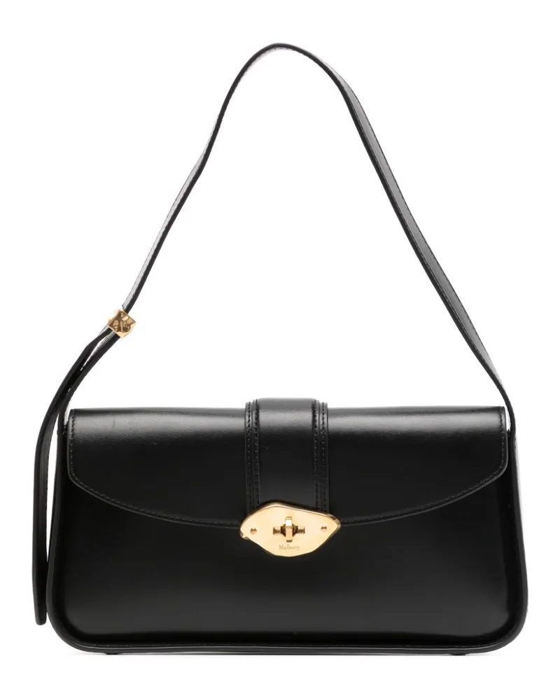 Mulberry Kleine Lana Schultertasche - Schwarz Schwarz