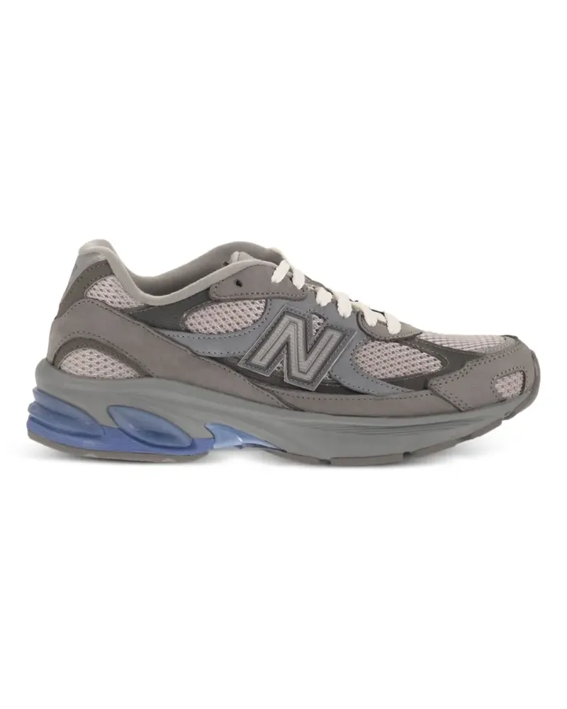 New Balance diamond-mesh sneakers - Grau Grau