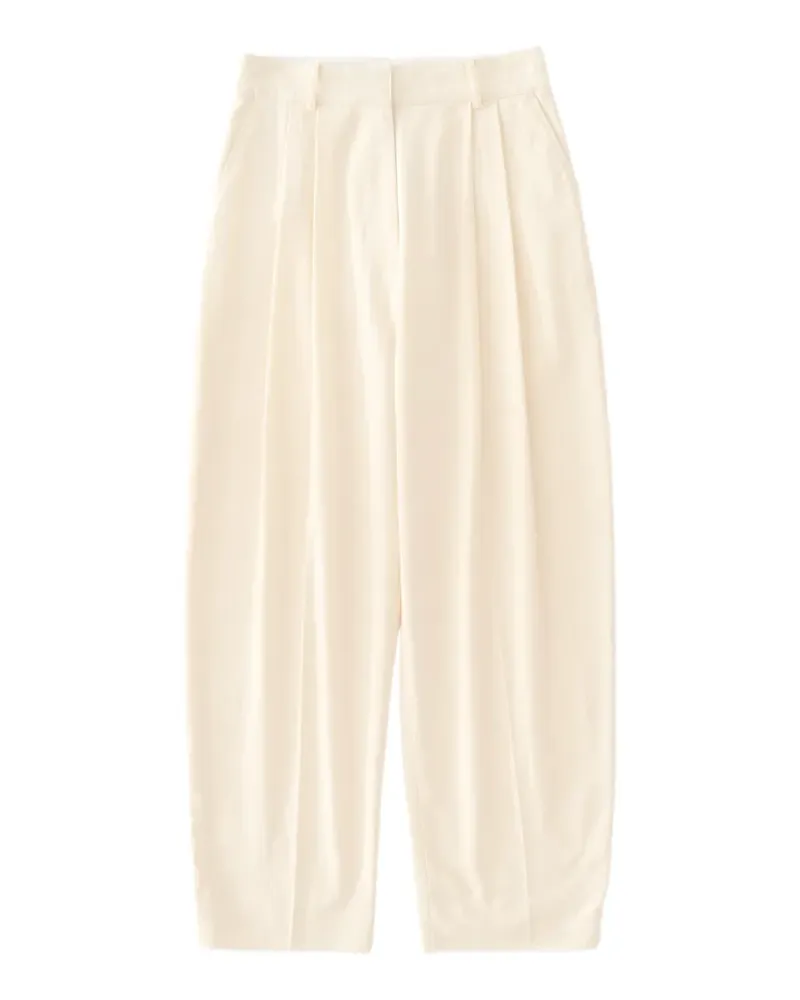 Studio Nicholson Sperro double-pleats trousers - Nude Nude