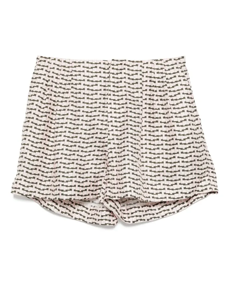 Dice Kayek Geometrische Shorts - Rosa Rosa