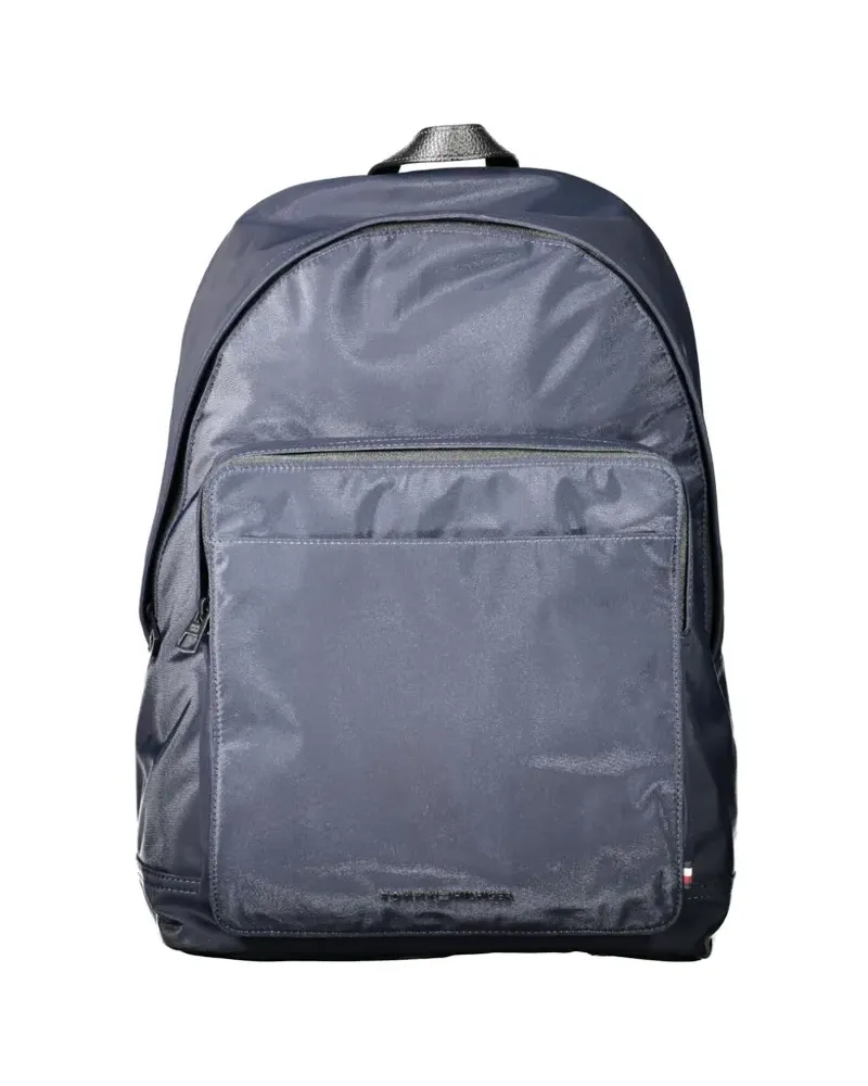 Tommy Hilfiger Rucksack mit Logo-Schild - Blau Blau