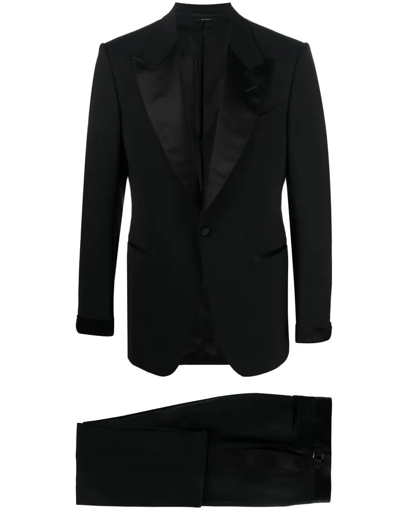 Tom Ford Zweiteiliger Smoking - Schwarz Schwarz