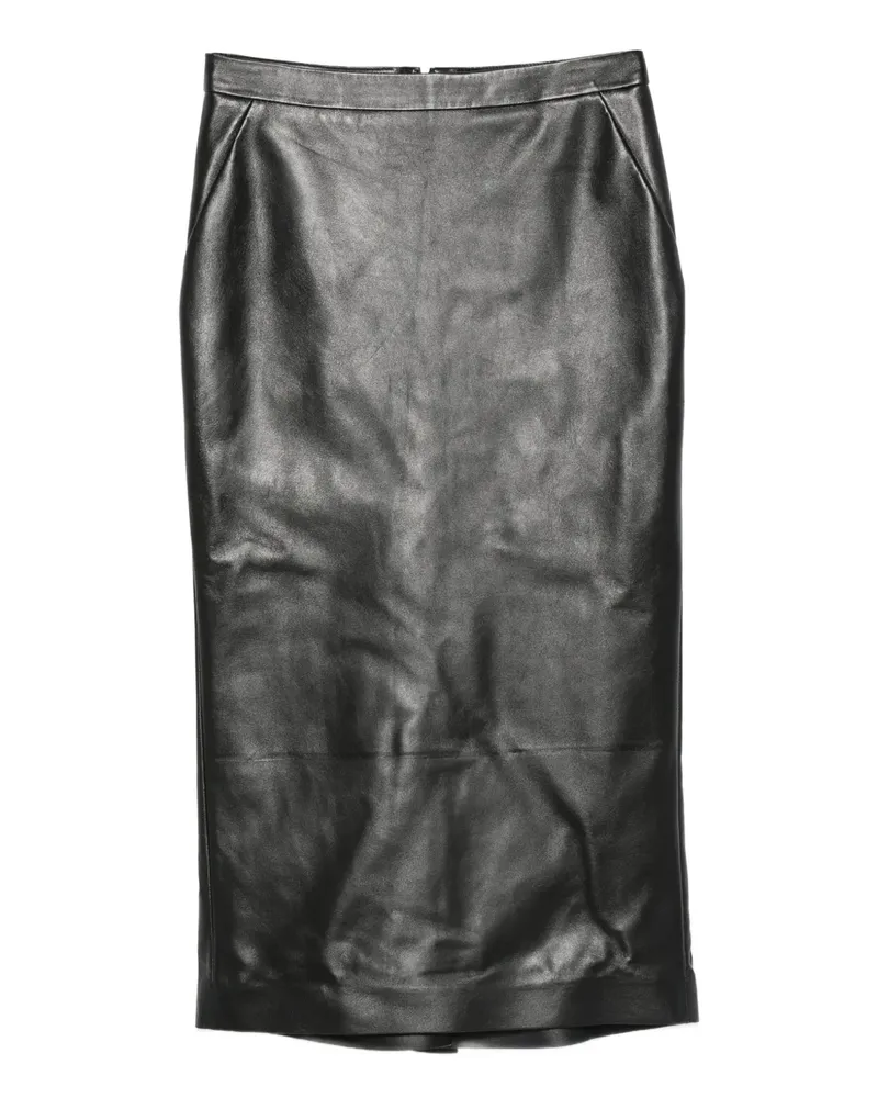 Givenchy leather pencil skirt - Schwarz Schwarz
