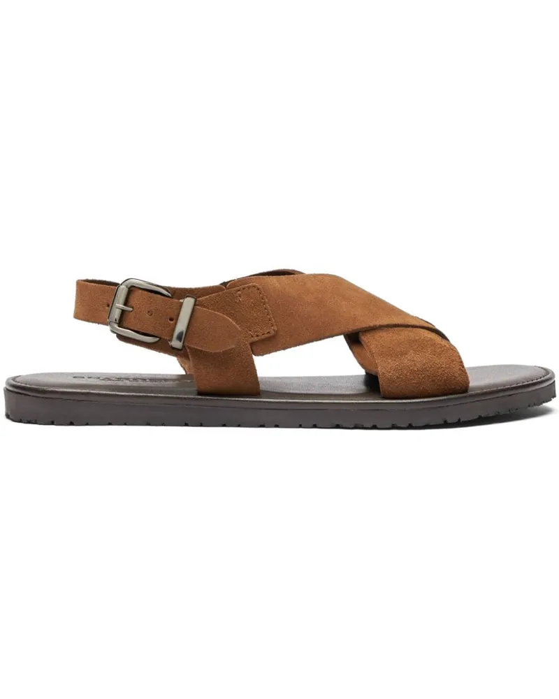 Scarosso Massimo Sandalen aus Wildleder - Braun Braun