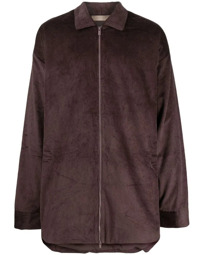 Fear of God Cordjacke mit Reißverschluss - Braun Braun