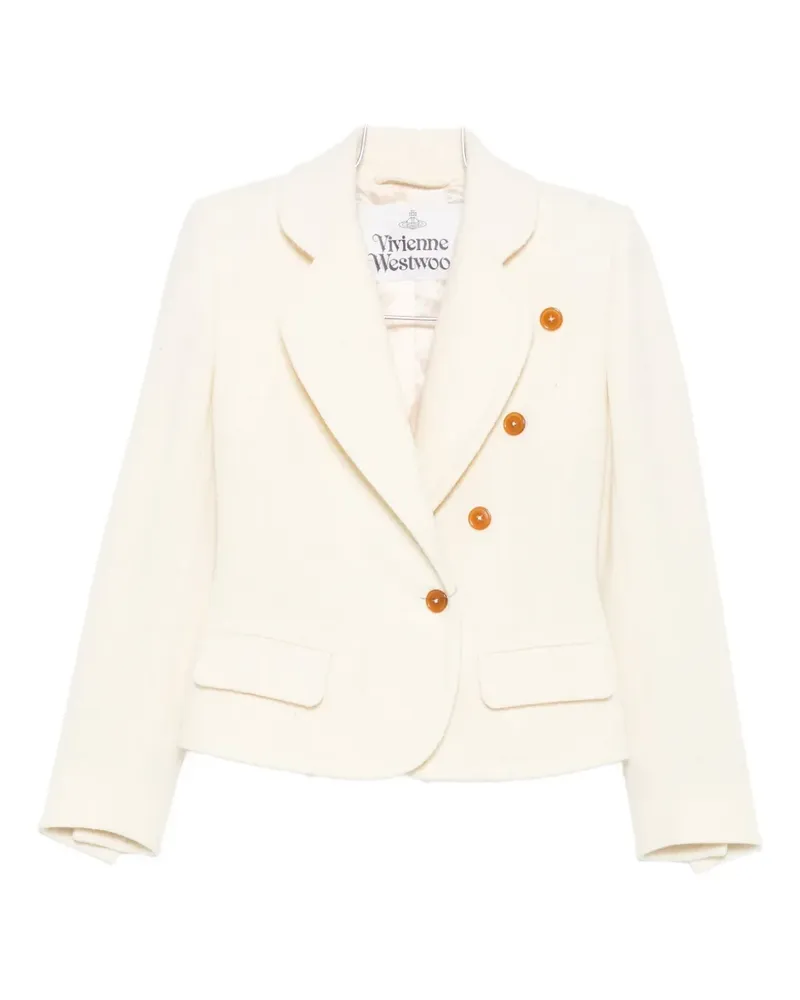 Vivienne Westwood button flap pocket jacket - Nude Nude