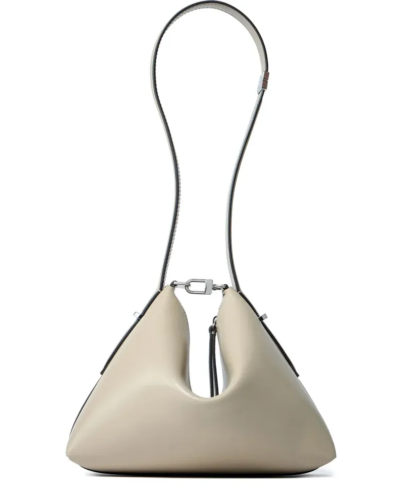 Totême Bevel Schultertasche mit Schnalle - Nude Nude