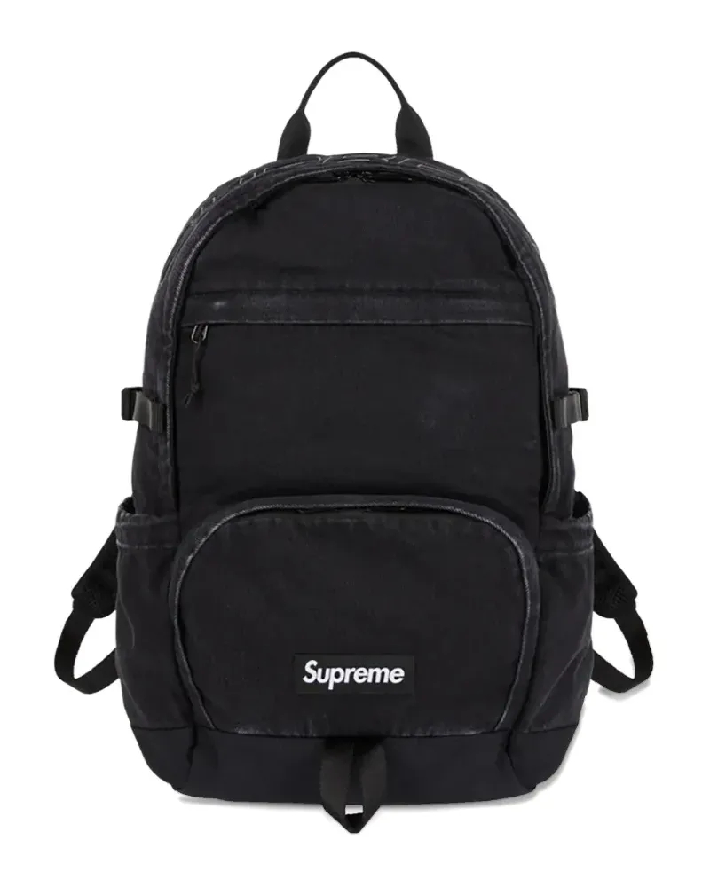 Supreme Being denim "Black" backpack - Schwarz Schwarz