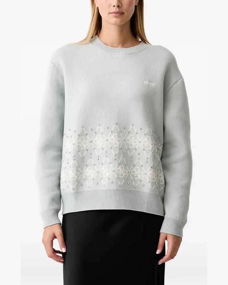 Guess 4g logo sweater - Blau Blau