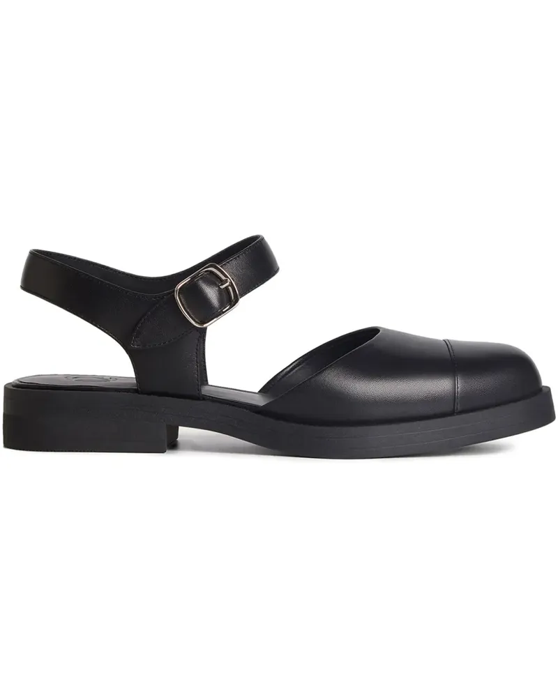 12 STOREEZ Mary Jane Pumps - Schwarz Schwarz