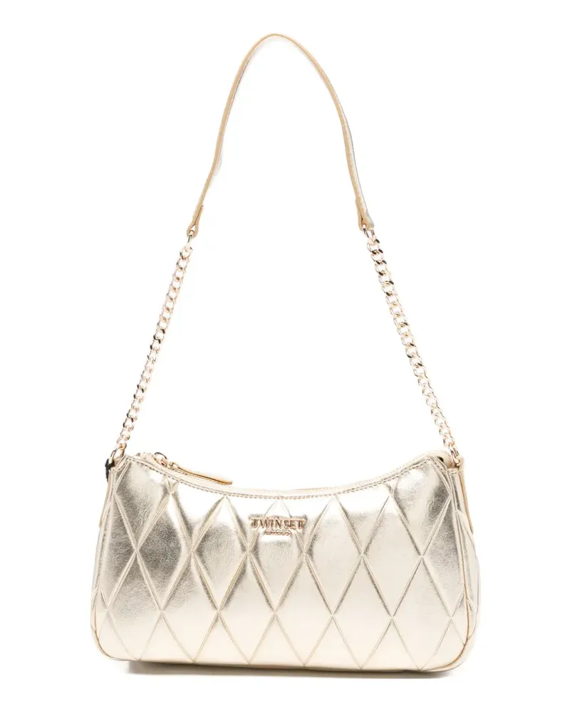 Twin-Set quilted shoulder bag - Gold Gold