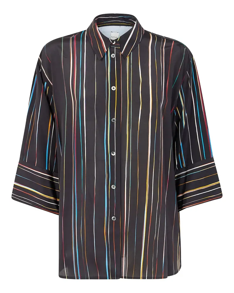 Paul Smith Signature Stripe Hemd - Blau Blau