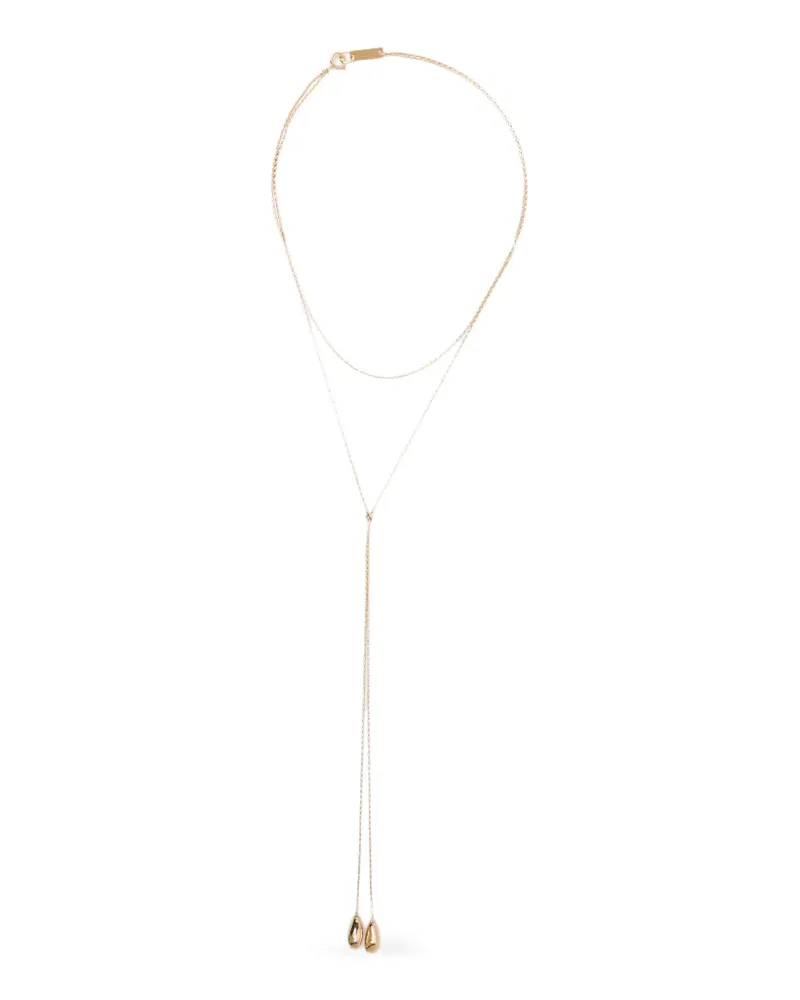Isabel Marant layered drop necklace - Gold Gold