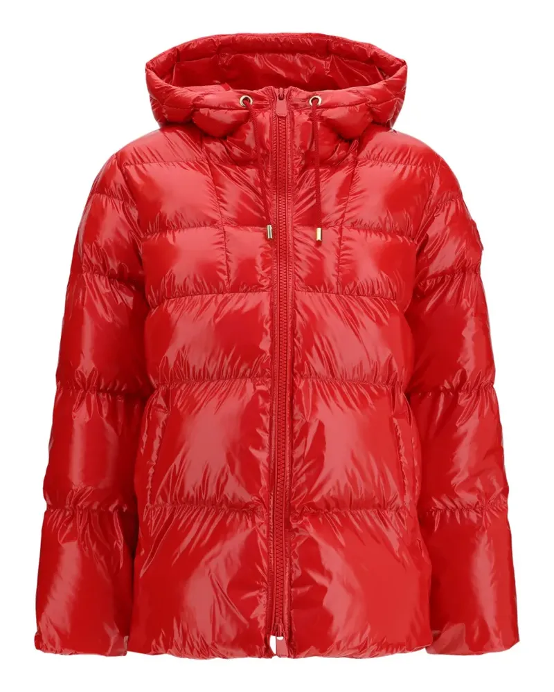 Pinko Gesteppte Eleodoro Kapuzenjacke - Rot Rot