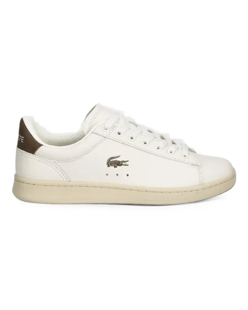 Lacoste Carnaby logo-patch sneakers - Weiß Weiß